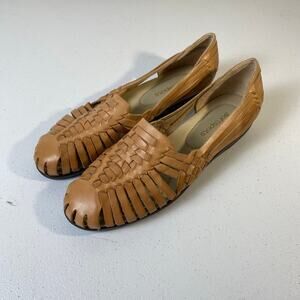 Softspots Women's Sz 8.5 Trinidad Leather Strappy Sandal